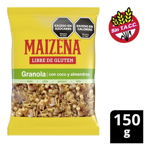 Granola Maizena Coco Y Almendras 150 Gr