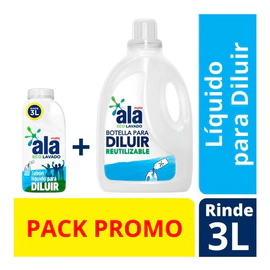 Jabon Liquido Ala Diluible Ecolavado 500 Ml Botella 3 Lt