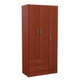 Placard 3 Puertas 2 Cajones Mosconi Interior Sin Pintar
