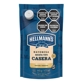 Mayonesa Hellmanns Receta Tipo Casera 445 Gr Doypack