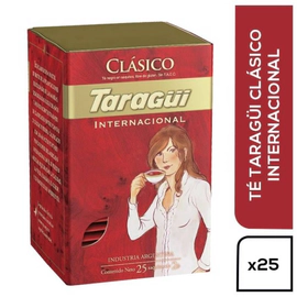 Te En Saquitos Taragui Clasico Internacional X 25 Saquitos