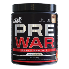 Ena Pre War Energizante Pre Entrenamiento Fruit Punch 400g