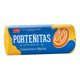 Porteñitas Galletitas Dulces Bagley 139 Gr