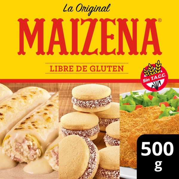 Almidón De Maíz Maizena Clásica Sin Tacc 500 Gr
