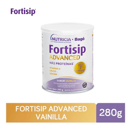 Fortisip Advanced Nutricia Bago Sabor Vainilla Lata 280 Gr