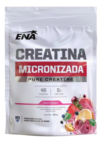 Creatina Micronizada Ena Crecimiento Muscular X 300 Gr