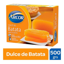 Dulce De Batata Arcor Estuche 500 Gr