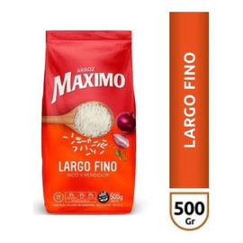 Arroz Maximo Largo Fino X 500 Gr