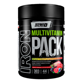 Iron Pack Multivitamin Powder 44 Servicios 383 Gr Fruit Puch