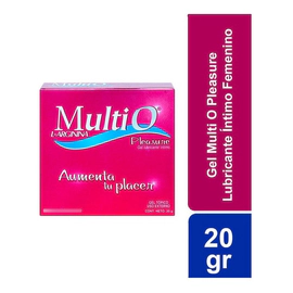Gel Multi O Pleasure Lubricante Intimo Femenino 20 Gr Sin Sabor
