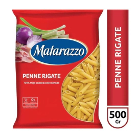 Fideos Matarazzo Penne Rigate N°48 500 Gr
