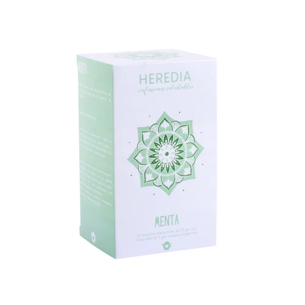 Te Heredia Menta 25 Saquitos Ensobrados 37,5 Gr