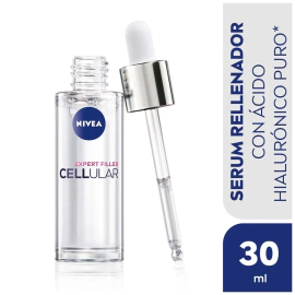 Serum Rellenador Cellular Antiedad con Ácido Hialurónico Todo Tipo de Piel 30ml