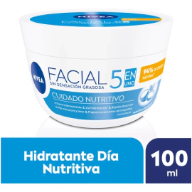 Crema Nivea Facial Piel Cuidado Nutritivo Mixta 100ml