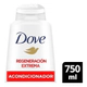 Acondicionador Dove Regeneracion Extrema 750ml