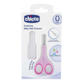 Tijera Para Uñas Recién Nacidos Rosa Chicco