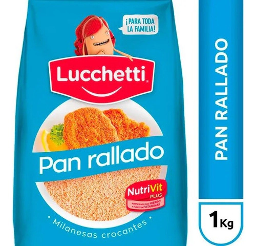 Pan Rallado Lucchetti 1kg