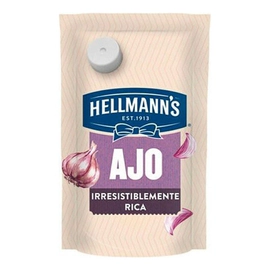 Mayonesa Hellmanns De Ajo 250 Gr