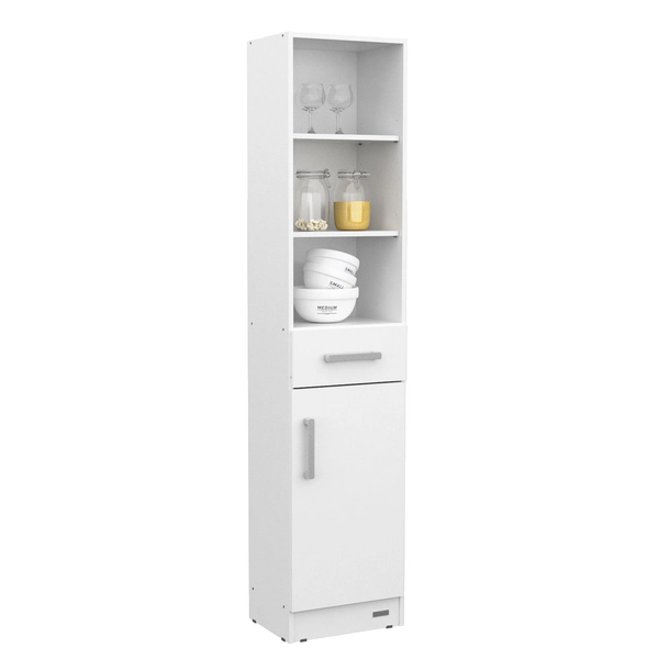 DESPENSERO ORGANIZADOR 1,80 MTS. PUERTA, CAJÓN Y ESTANTES