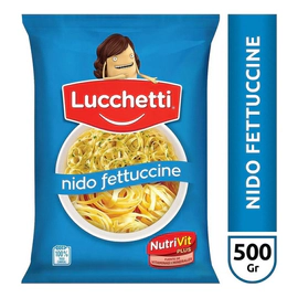 Fideos Lucchetti Nido Fettuccini 500 Gr