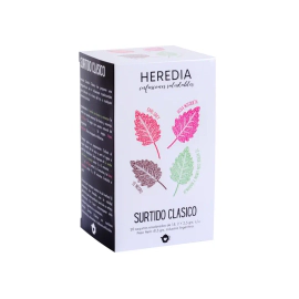 Te Heredia Surtido Clasico 41,5 Gr 20 Saquitos Ensobrados