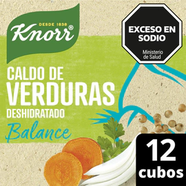 Caldo Knorr De Gallina Deshidratado Balance 12 Cubos