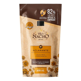 Shampoo Tio Nacho Aclarante Doypack 400 Ml