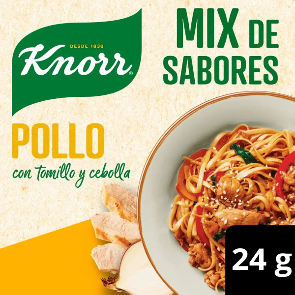 Mix De Sabores Knorr Pollo Flowpack X4u 6gr