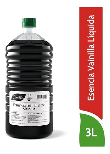 Esencia Artificial De Vainilla Liquida Condilist 3 Lts