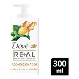 Acondicionador Real Poder Plantas Purificacion Dove 300 Ml
