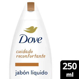 Dove Jabón Líquido Karité Y Vainilla Cuidado Reconfortante X 250 Ml