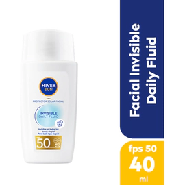 Protector Solar Facial Nivea Sun Invisible Daily Fluid Fps50