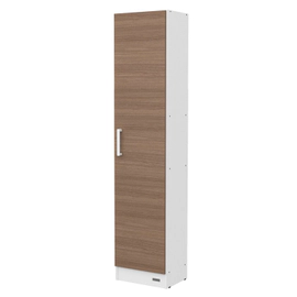 Despensero Organizador 1 Puerta 1,80 Mts. Mueble De Cocina Blanco/Carvalho Mezzo