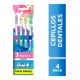 Cepillos Dentales Oral B Indicator Pack Anual X 4 Unidades Multicolor