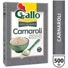 Arroz Gallo Carnaroli Para Risotto 500 Gr
