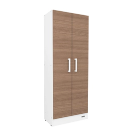Despensero Mueble Organizador Mosconi 2 Puertas 1,50 Mts. Blanco/C Mezzo