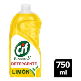 Detergente Cif Bioactive Limon 750 Ml