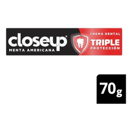 Pasta Dental Triple Protección Close Up Menta Americana 70 G