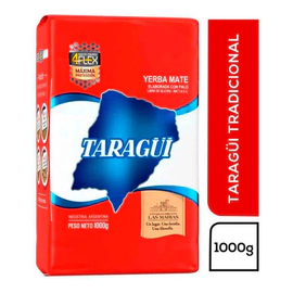 Yerba Mate Taragüi Con Palo Empaque 4 flex 1 Kg