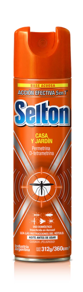 Insecticida Selton Mmm Casa Y Jardín 360 Ml