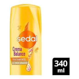 Acondicionador Sedal Crema Balance 340 Ml