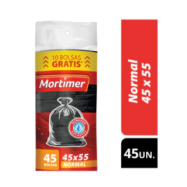 Mortimer Bolsas de Residuos Chicas 40x55cm X45 Unidades