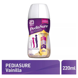 Pediasure Liquido 220 Ml Suplemento Abbott Sabor Vainilla