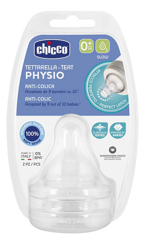 Tetina Physio 0m+ Lento 2pcs Chicco