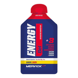 Gel Energy Mervick Lab Repositor Energético Cafeína 12 Un