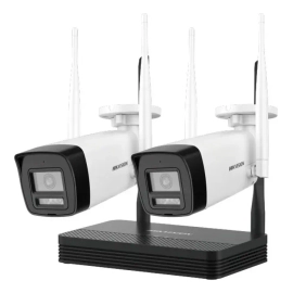 Kit Cámaras De Seguridad Wifi Hikvision 1080p Nvr Easylink