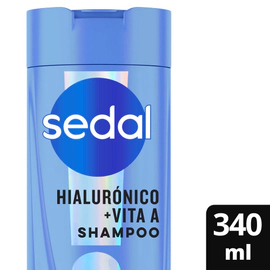 Shampoo Sedal Hialurónico Vitamina A 340 Ml