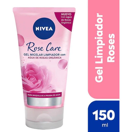 Gel Limpiador Nivea Micelar Rose Care 150 Ml