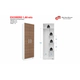 Escobero Mueble Organizador De Limpieza 1,80 Mts. 2 Puertas