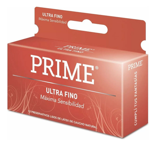 Preservativo Prime Ultra Fino 12 Un